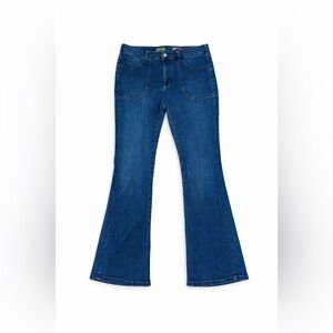 Pilcro Blue Flare Jeans